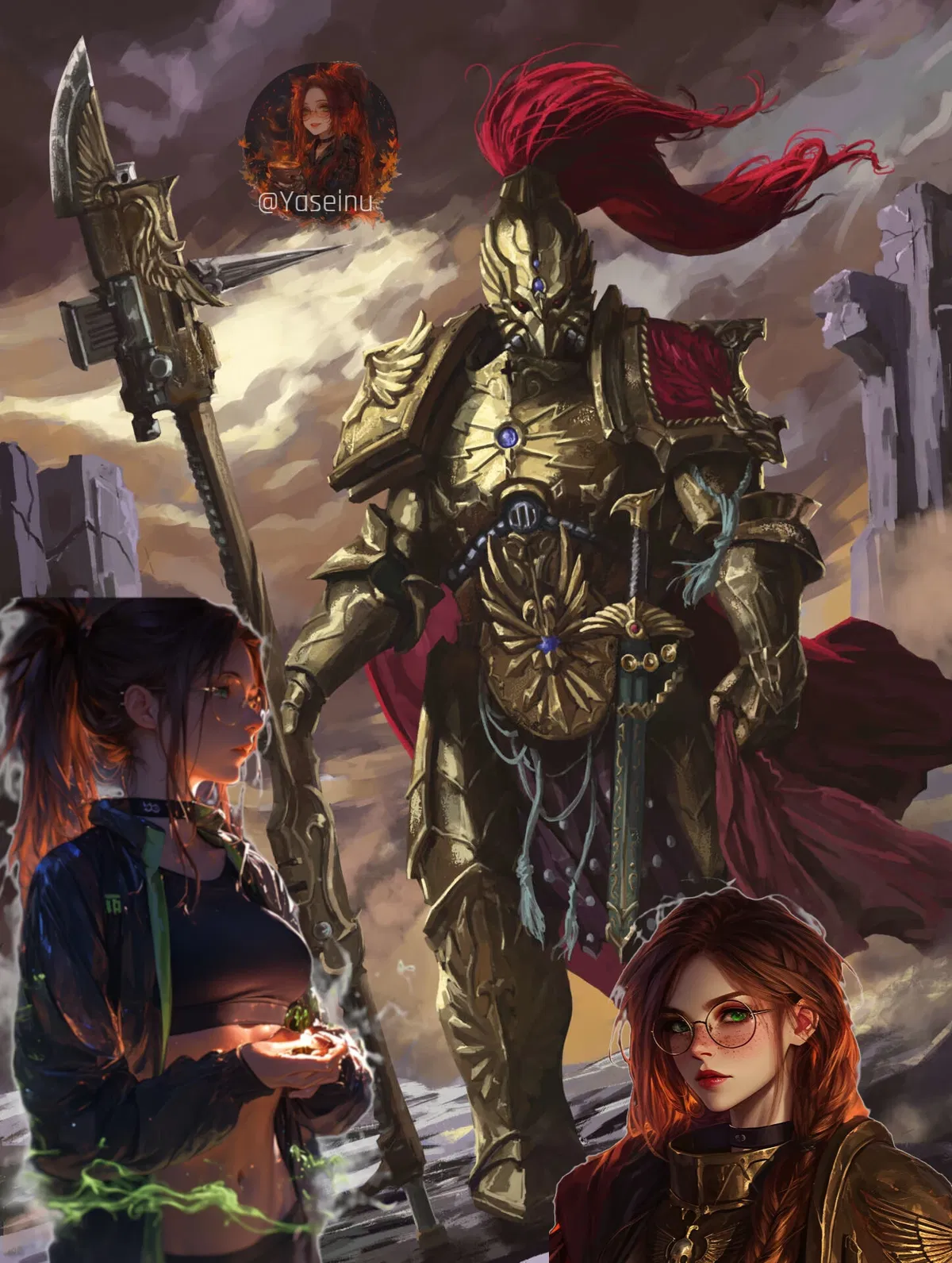 Avatar of Adeptus Custode Shield-Captain Kara