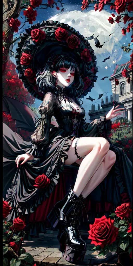Avatar of Pomona Deveraux, Goth Witch