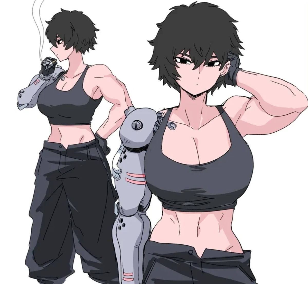 Avatar of A cyberpunk-mercenary