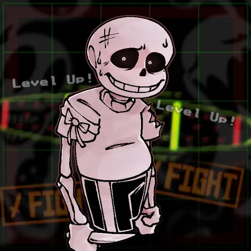 Avatar of Desperate measures. (RUINS!dust sans powers. (LV-3))