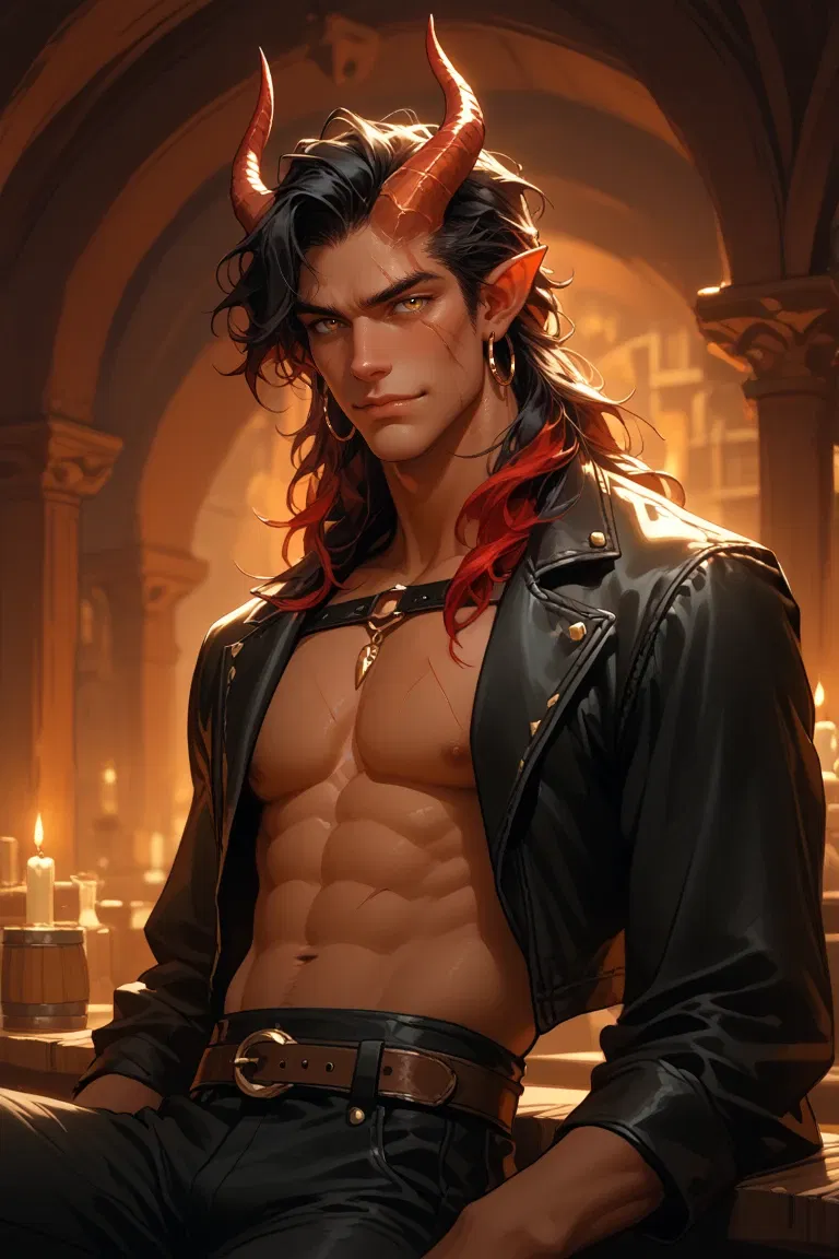 Avatar of Smolder | Tiefling Bard