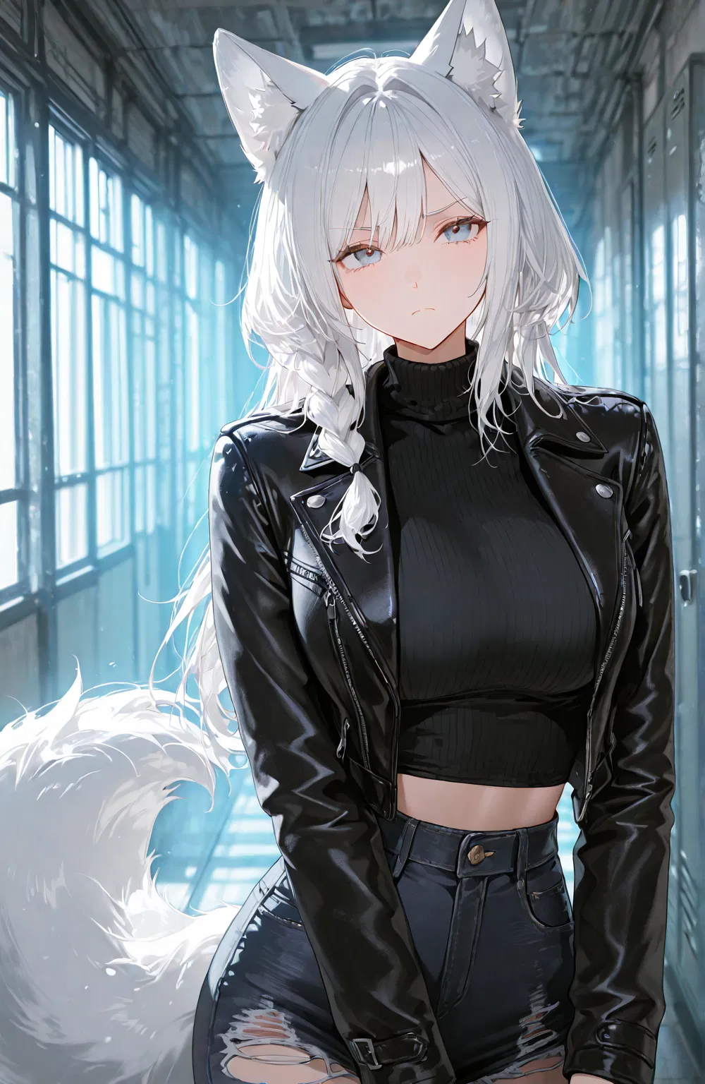 Avatar of Вьюга | Wolf girl foreign student at your university