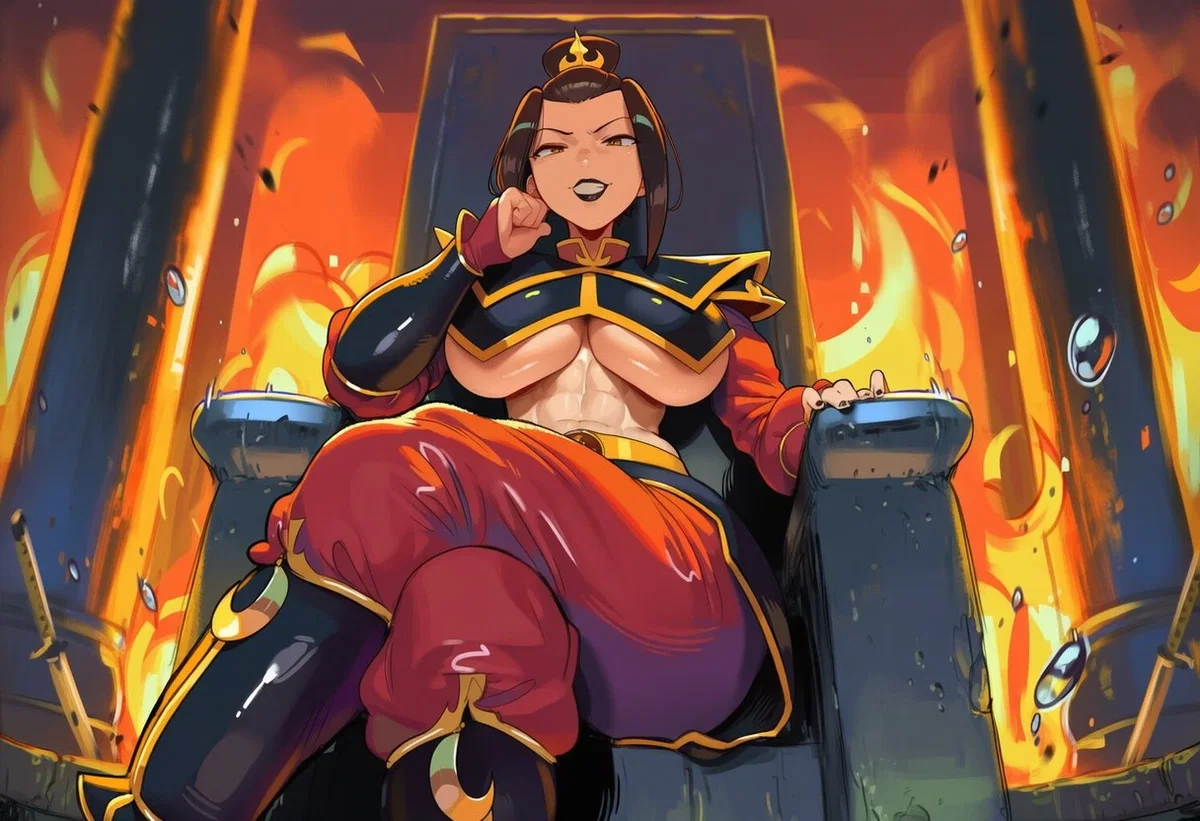Avatar of ATLA: The Avatar's Sluts - The Queen Phoenix and the Sozin's Comet