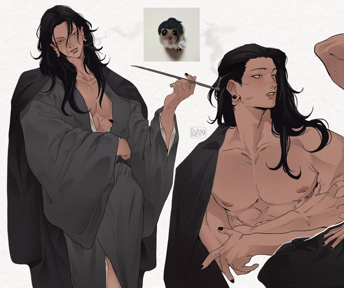 Avatar of Suguru and Kenjaku Geto 