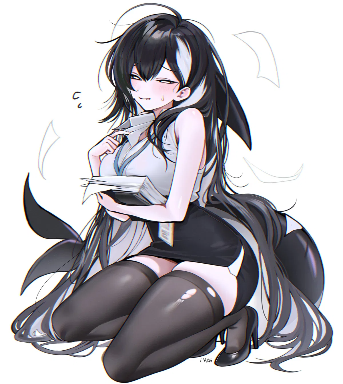 Avatar of (UNFINISHED 3) Co-worker?? Shark girl