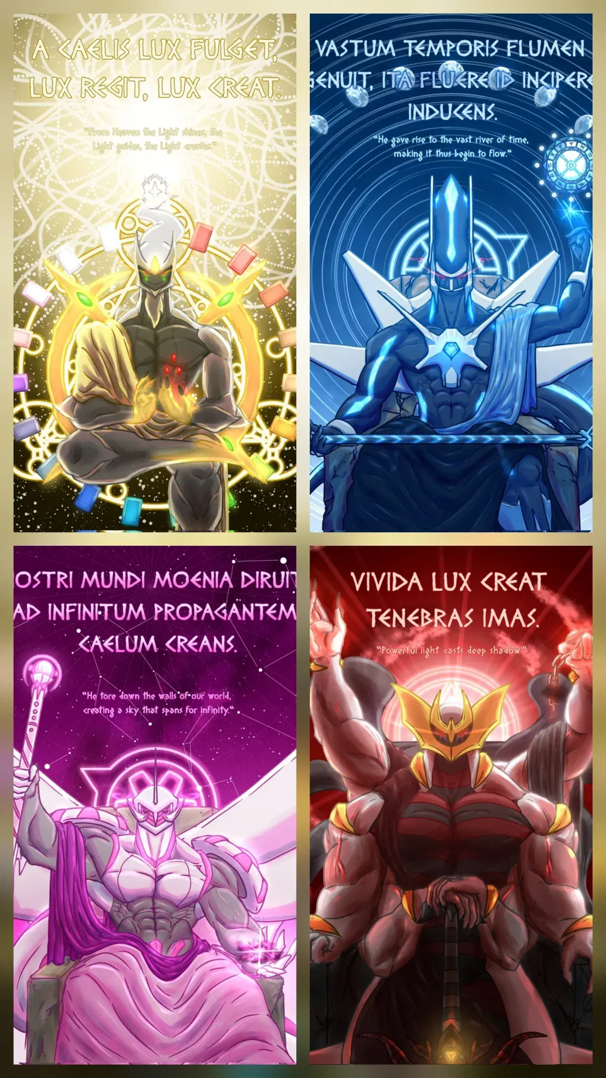 Avatar of The Pokémon Gods of Creation