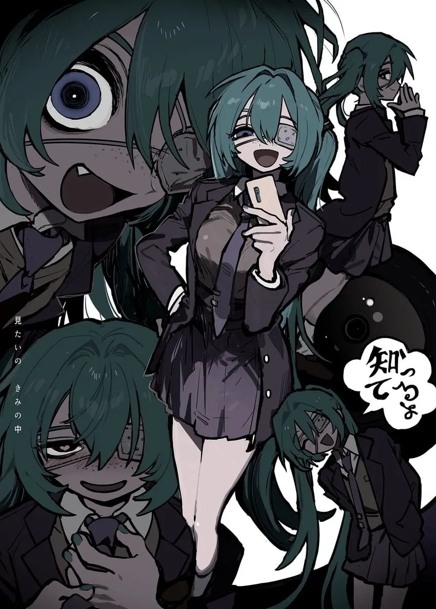 Avatar of Hatsune miku (from monitoring by deco*27)