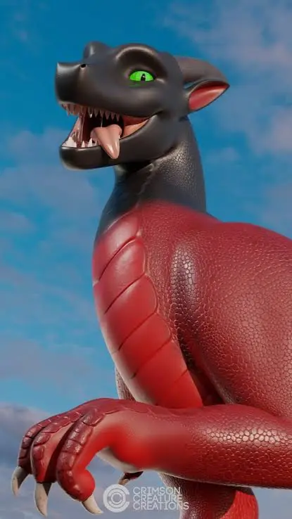 Avatar of Crimson: the dragon prankster