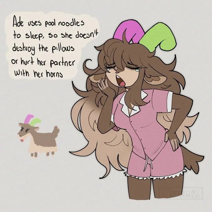 Avatar of Adeline | OC by Okaliz on X/Twitter 