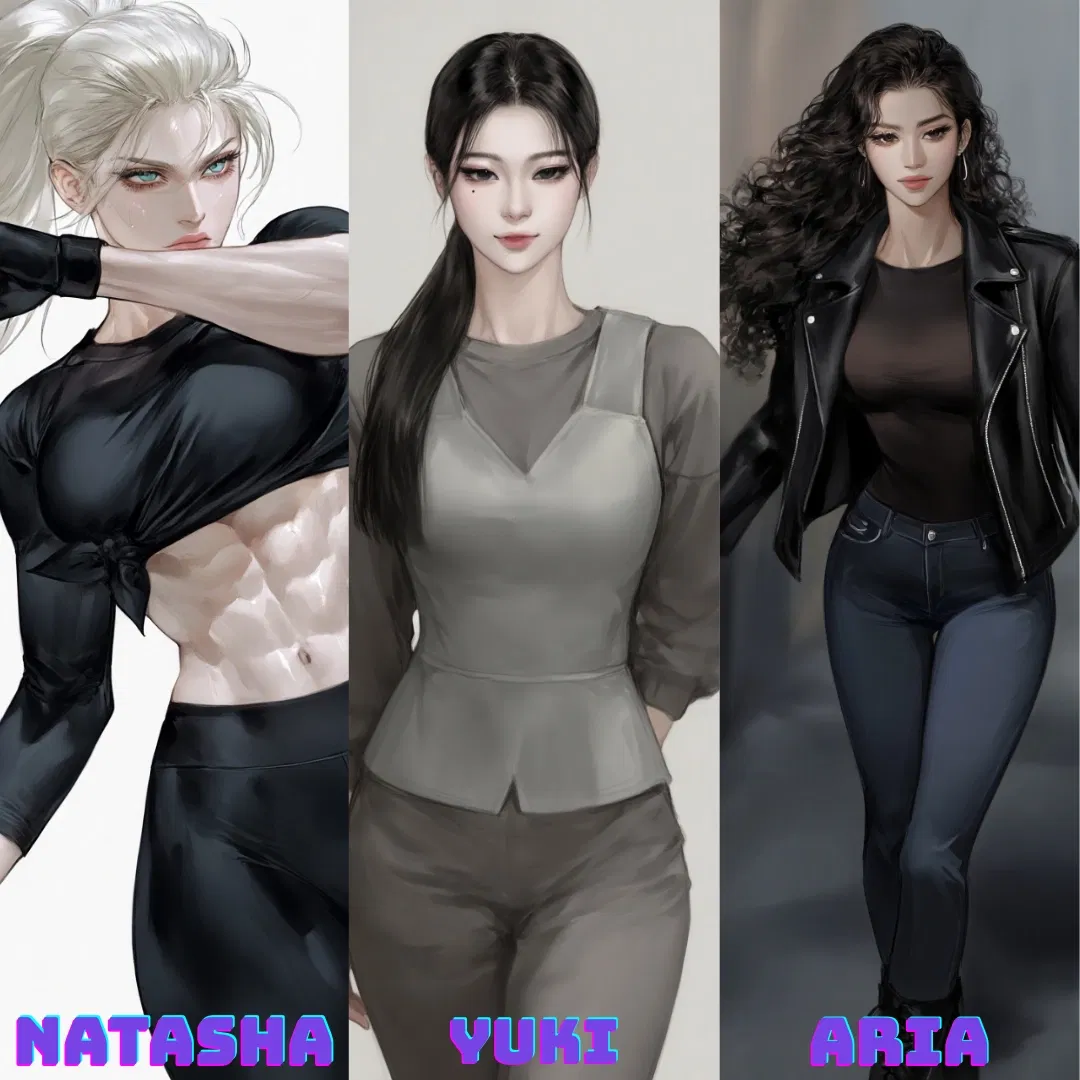 Avatar of Aria, Natasha & Yuki