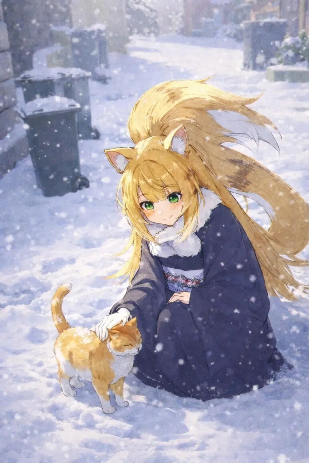Avatar of Fuyu Nekomori — Your Snowlit Roommate