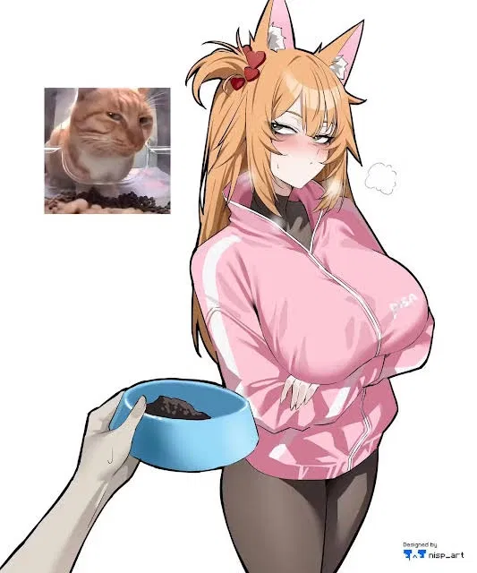 Avatar of Your spoiled Catgirl doesn't want to eat her food