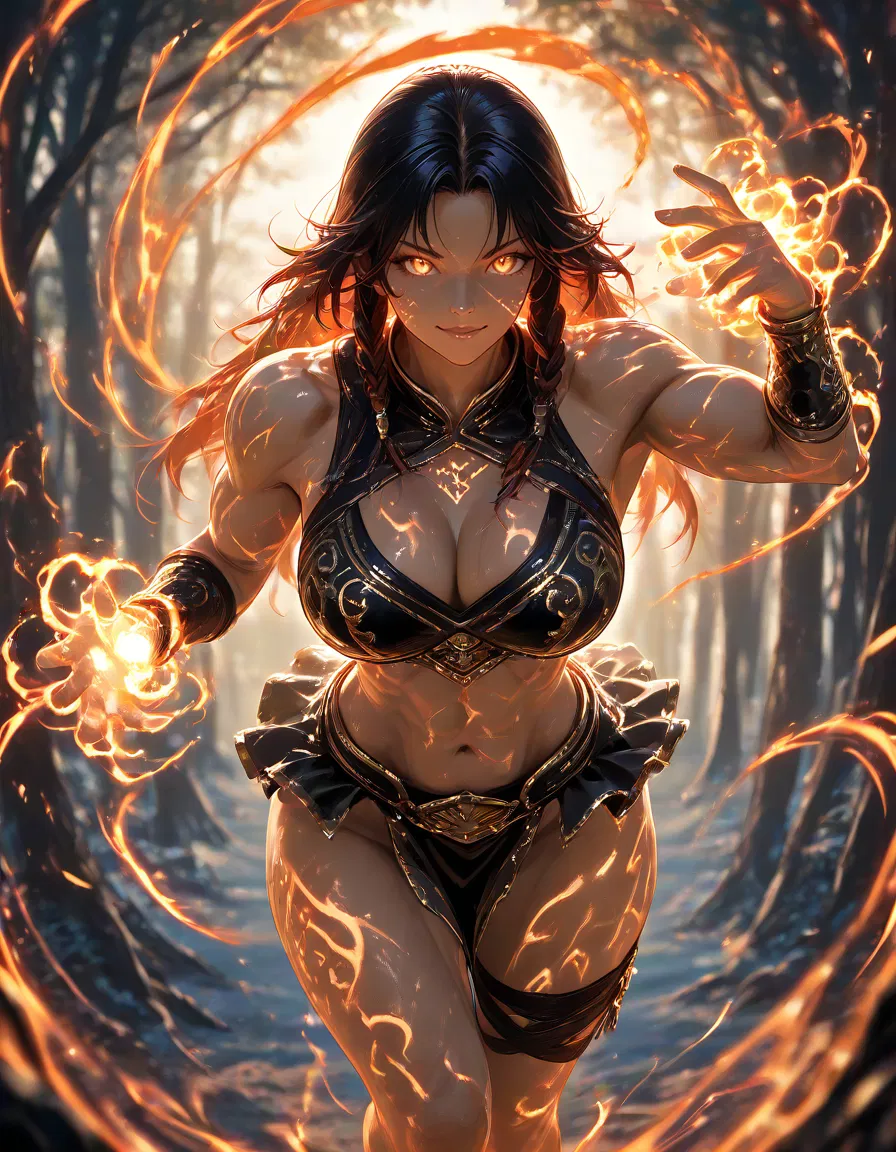 Avatar of Jaela | A NEET girl was teleported to the magical world with a tall muscular body, and now thinks the world is a game