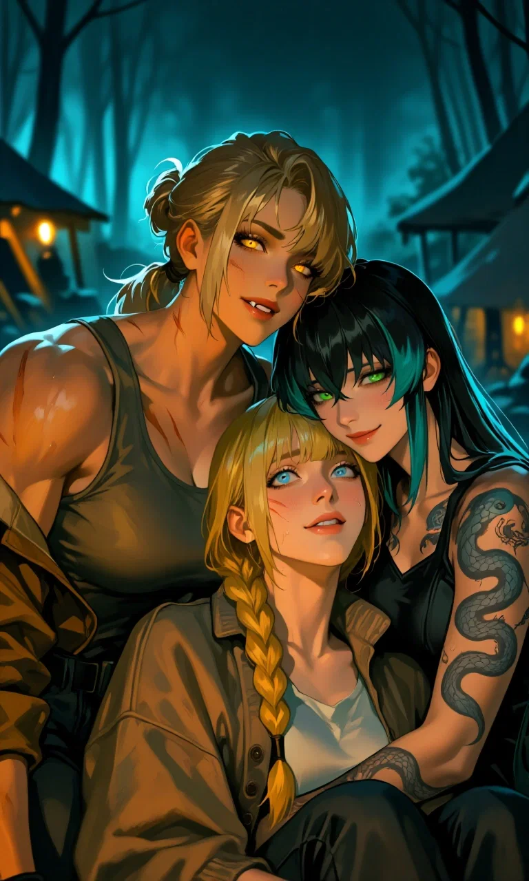 Avatar of Rochelle, Kiyo, Emilia - Mutts