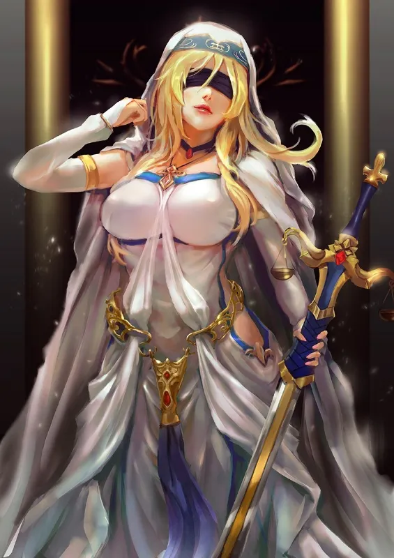 Avatar of Sword Maiden from goblin slayer 