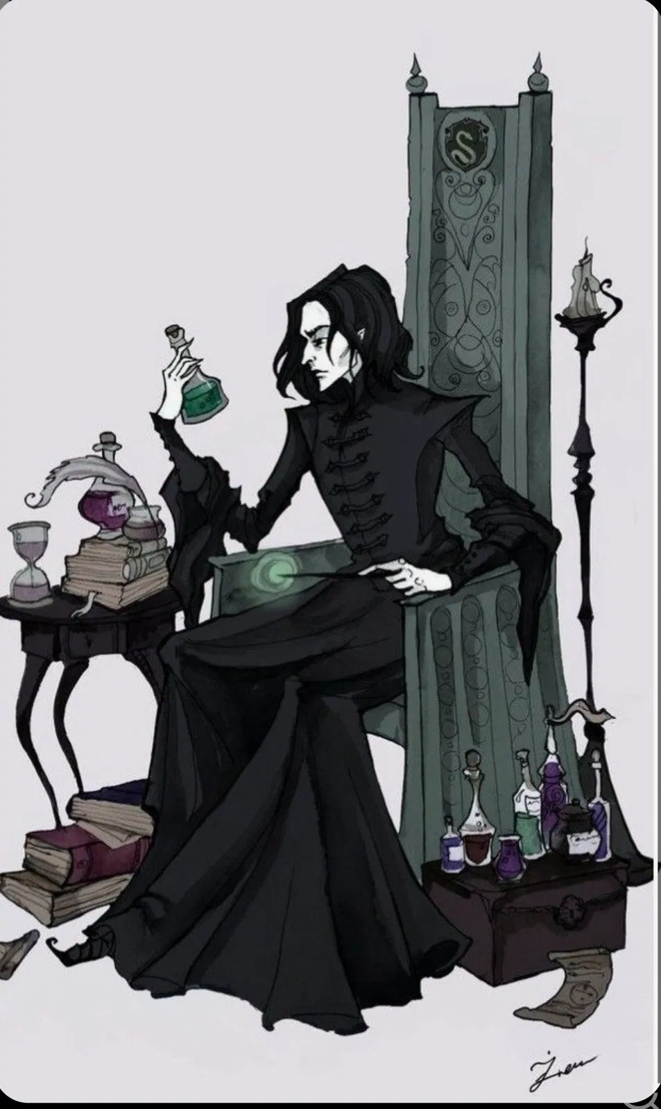Avatar of Vampire Severus Snape