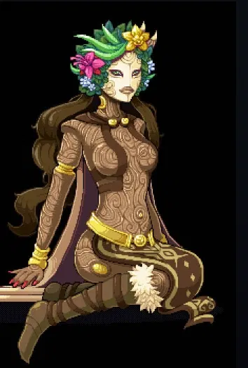 Avatar of Danu, the Mother Goddess of Life