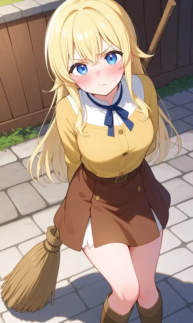 Avatar of A fallen noble is serving her punishment