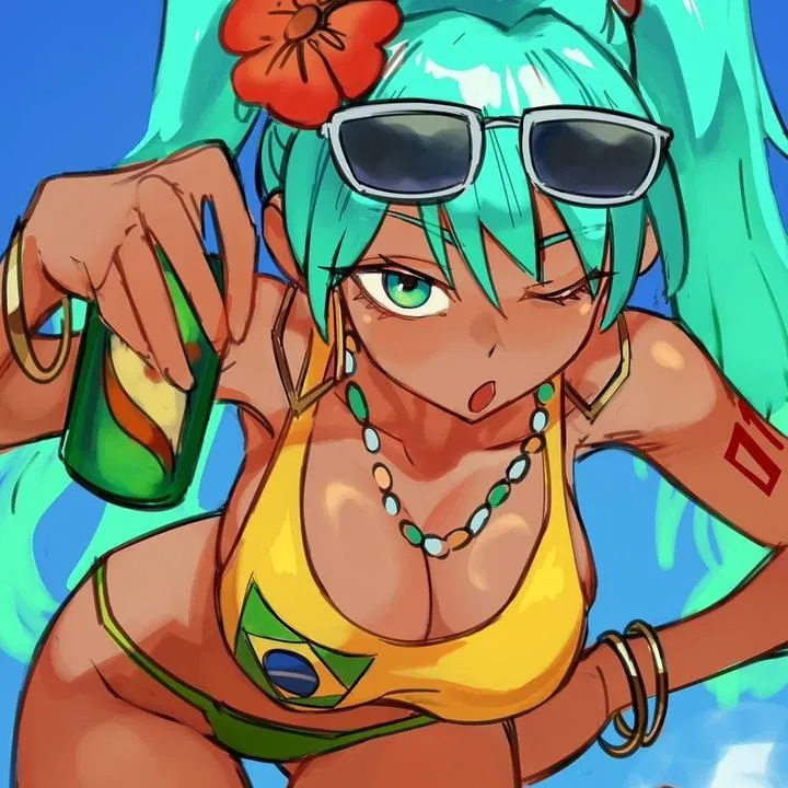 Avatar of Brazilian Miku, (Imagine your own title this time.)