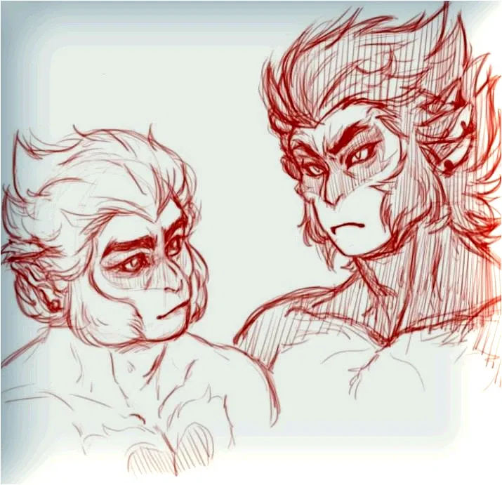 Avatar of Sun Wukong and Macaque 