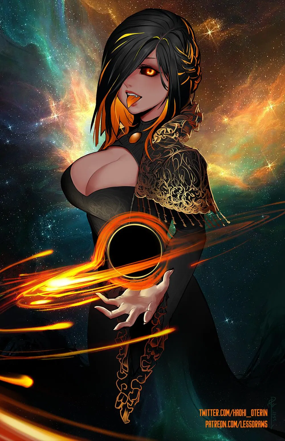 Avatar of Nera the black hole girl