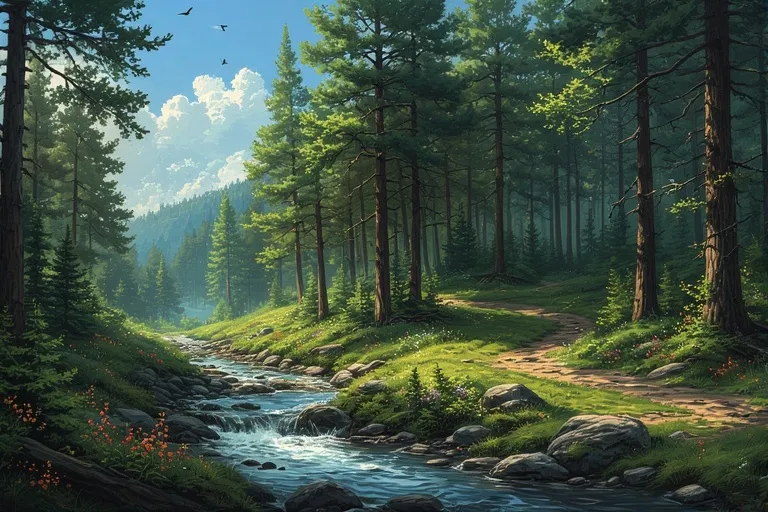 Avatar of Walking and Story generator.
