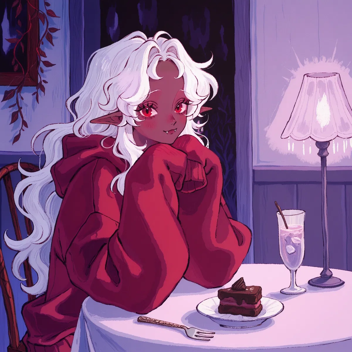 Avatar of Unknown vampire girl / blind date