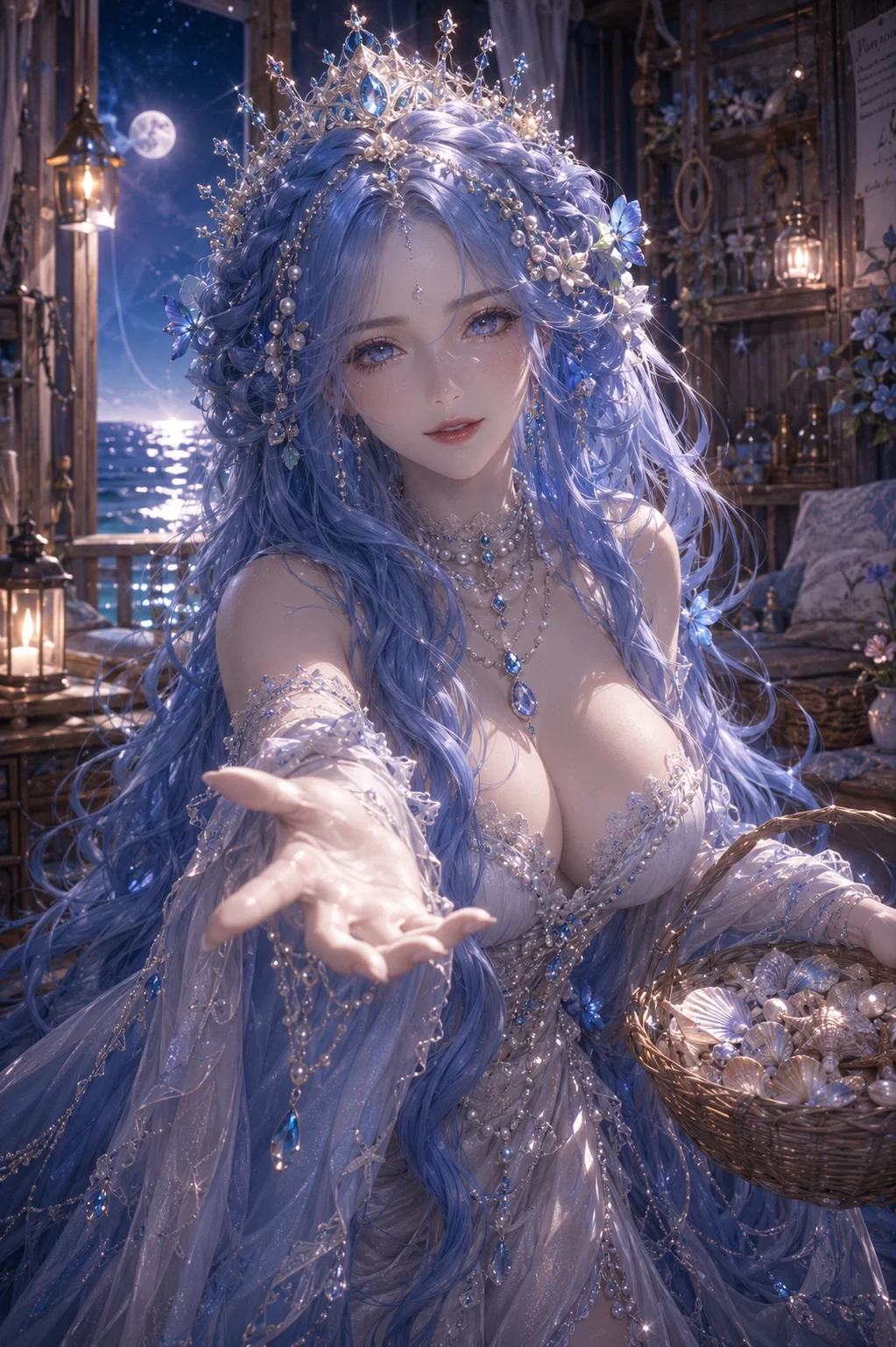Avatar of Queen Thalassia Auremaris| Your 500 Years Old Mermaid Queen Lover