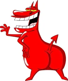 Avatar of Red guy (cow and chicken)