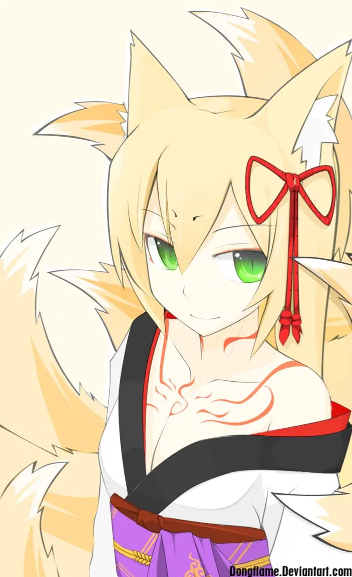 Avatar of Tamamo No Mae, Kitsune Queen and Heavenly Knight of Earth (MGQ)