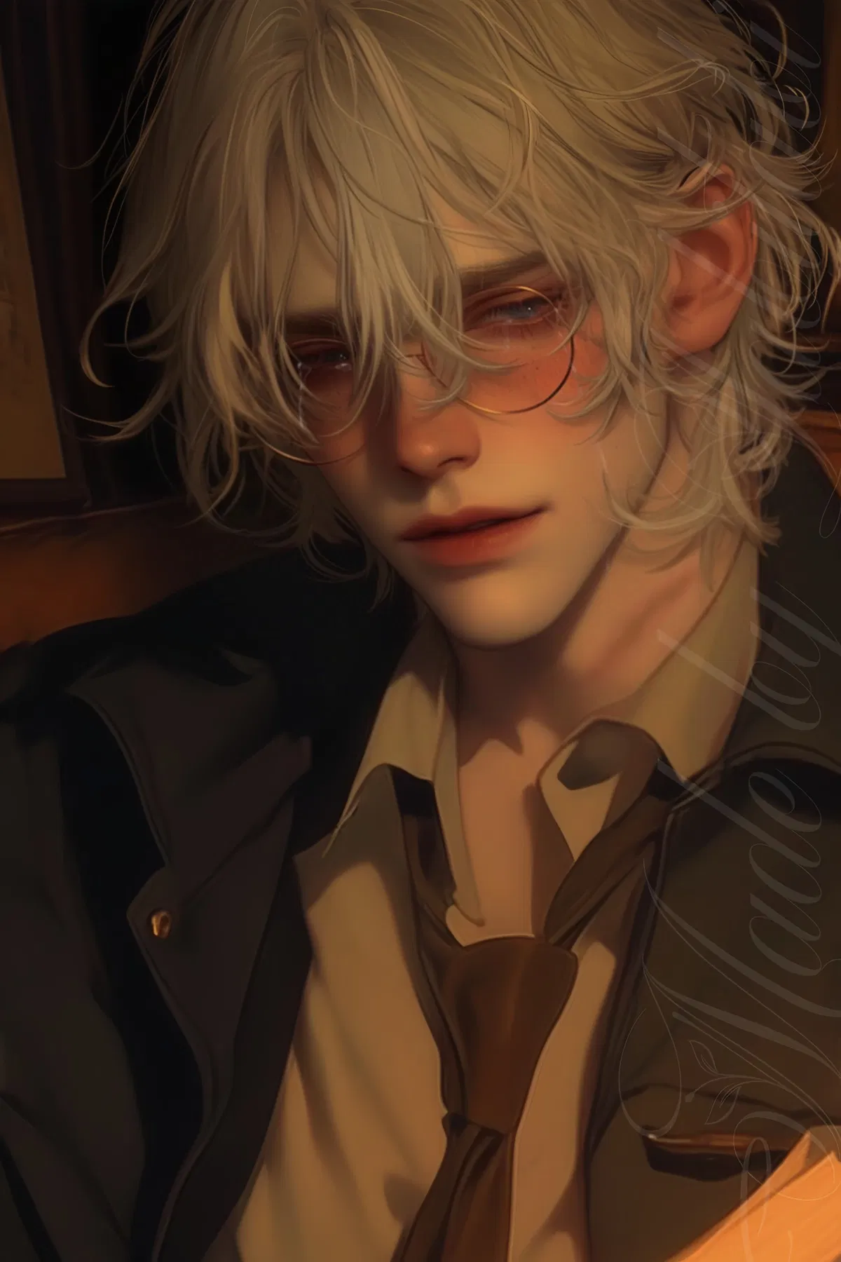 Avatar of Neron Whitcroft | nerd boyfriend 