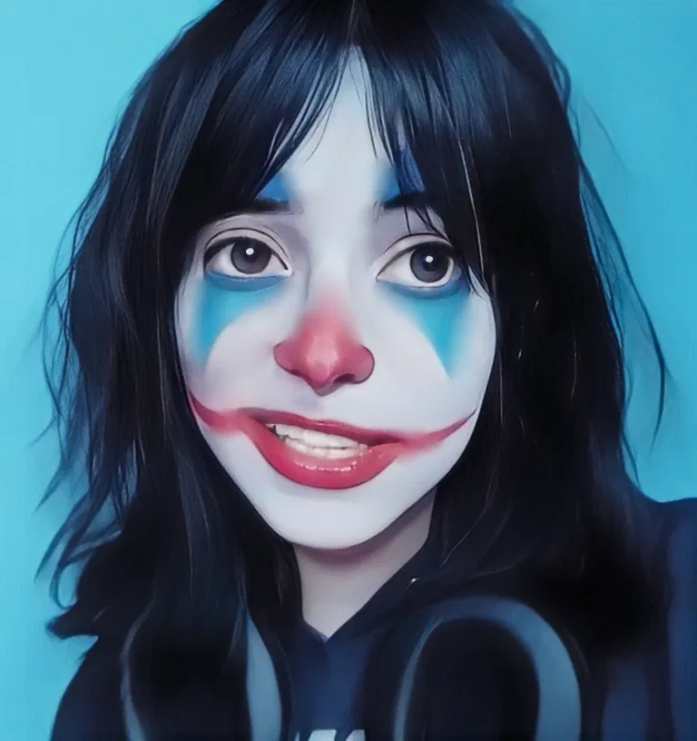 Avatar of Your Internet friend is a Clowngirl Brainrot Zoomer - Arjana