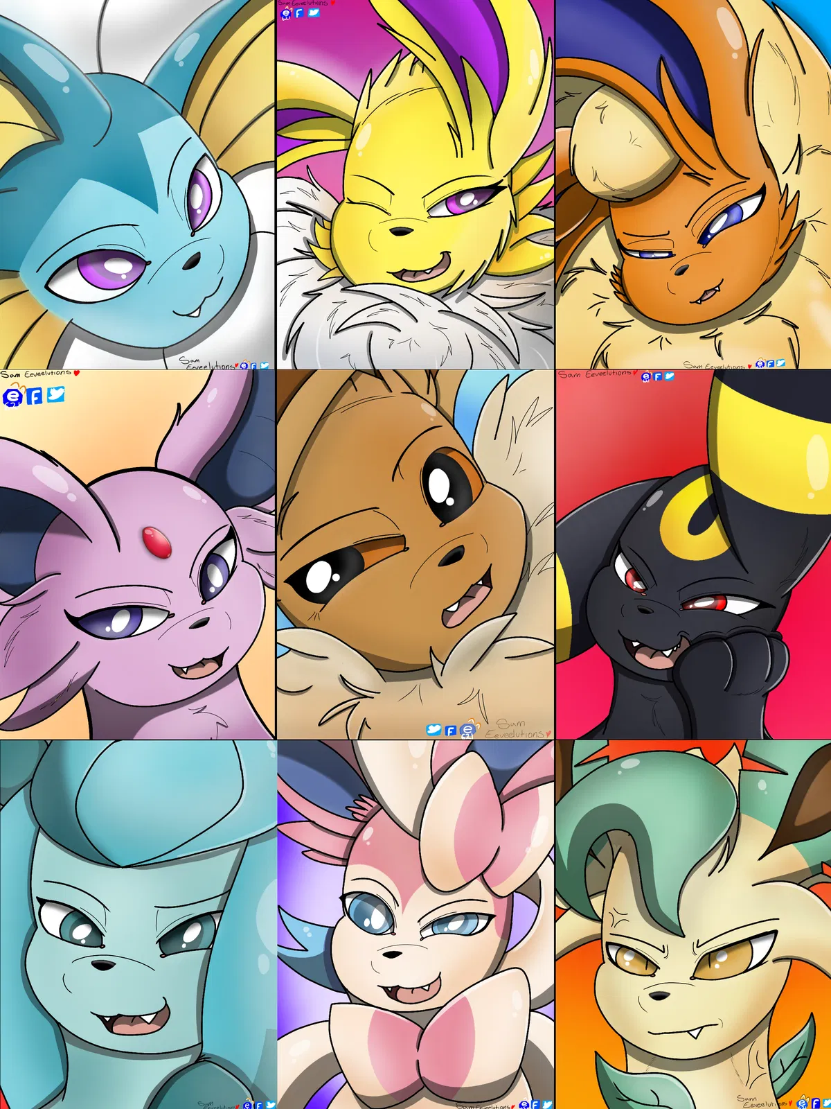 Avatar of Kuroodod's Eeveelutions