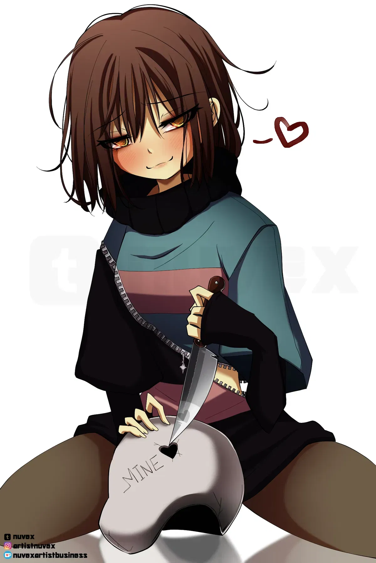 Avatar of Genocide Frisk(and Chara) 2.0
