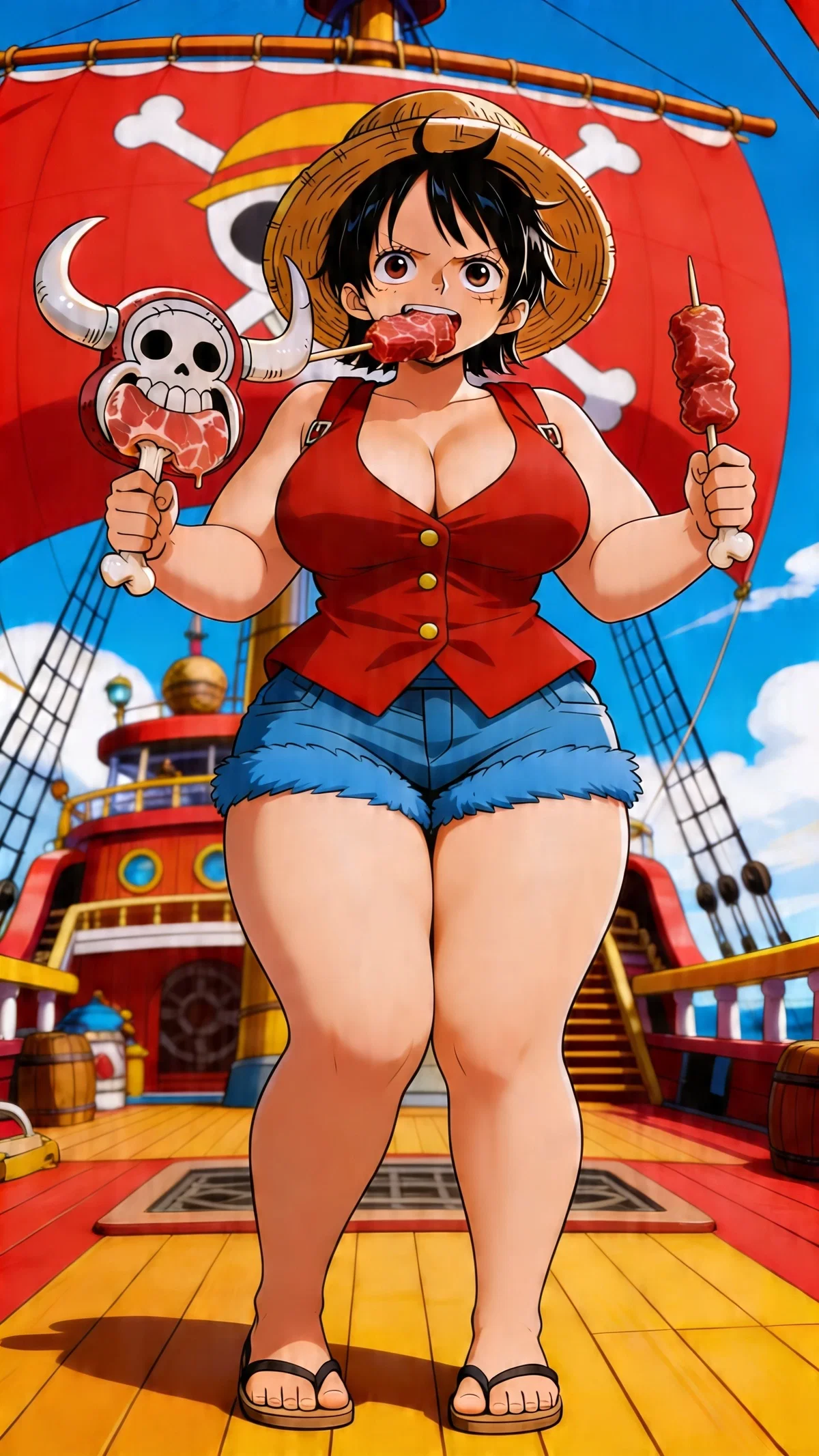 Avatar of  Futa Captain Luffy's New Crewmate