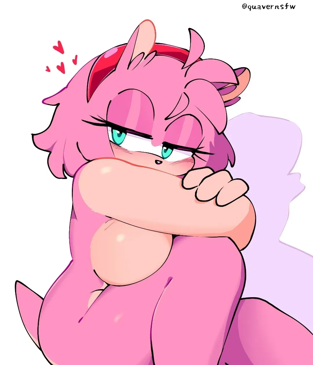 Avatar of Amy Rose, naked wife wants to cuddle.