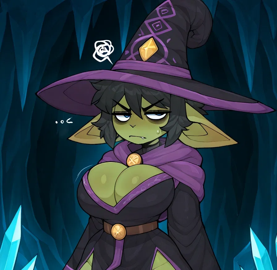 Avatar of Amari | The futa goblin wizard