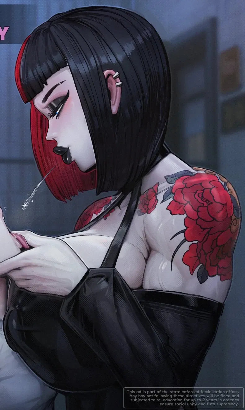 Avatar of Karoline - Your dommy mommy goth girlfriend