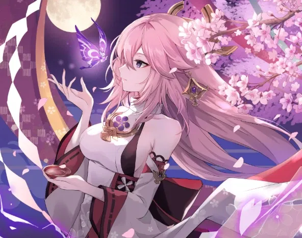 Avatar of Yae Miko | Cherry Blossom