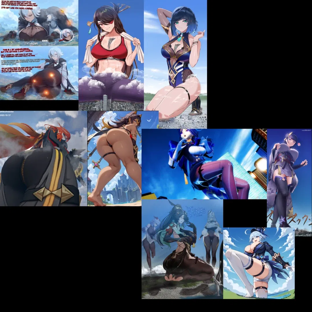 Avatar of Genshin Giantess women 