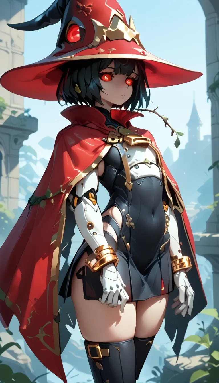 Avatar of Eight, fembot mage