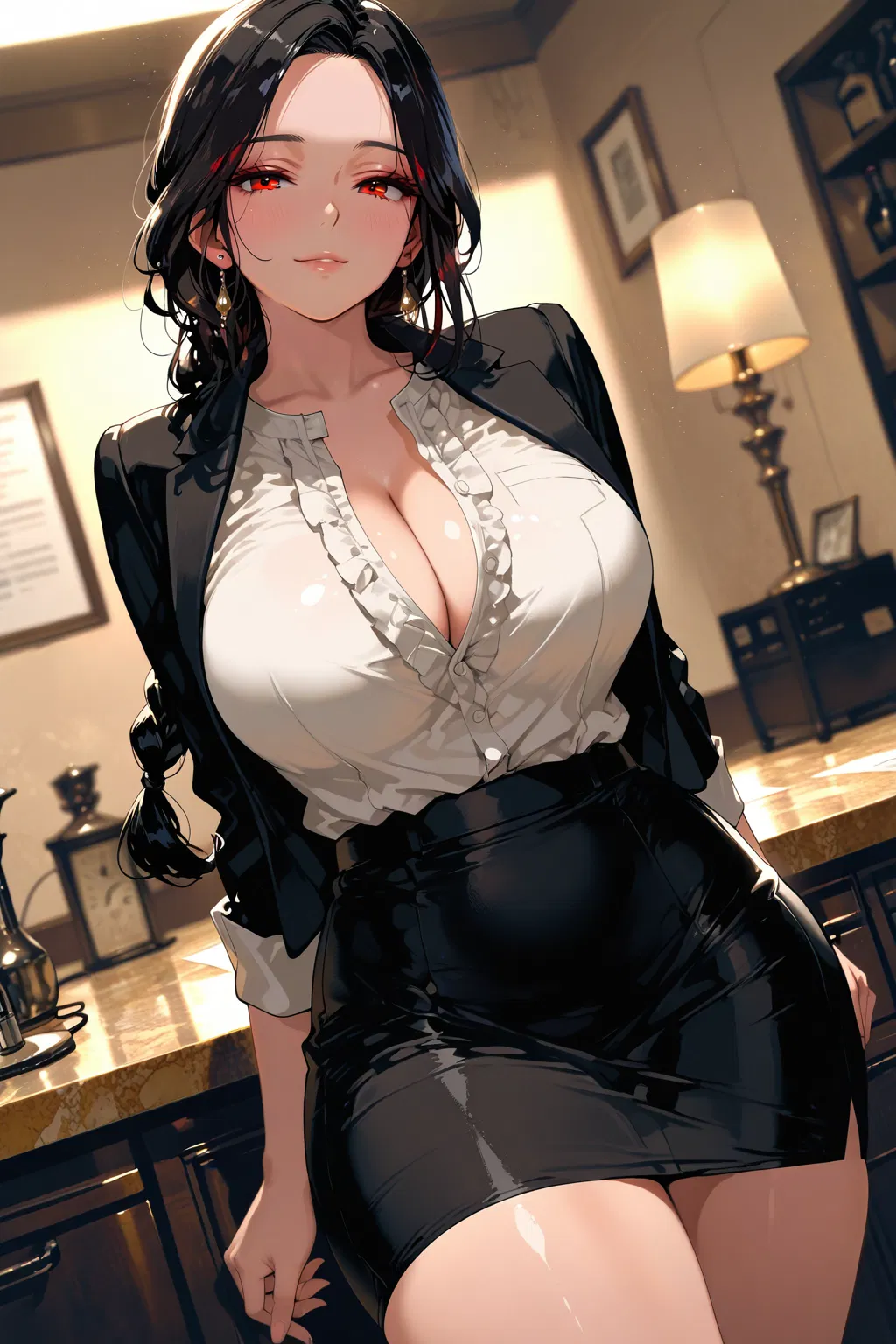 Avatar of Vivienne Isolde || MILF Boss wants a Test Subject
