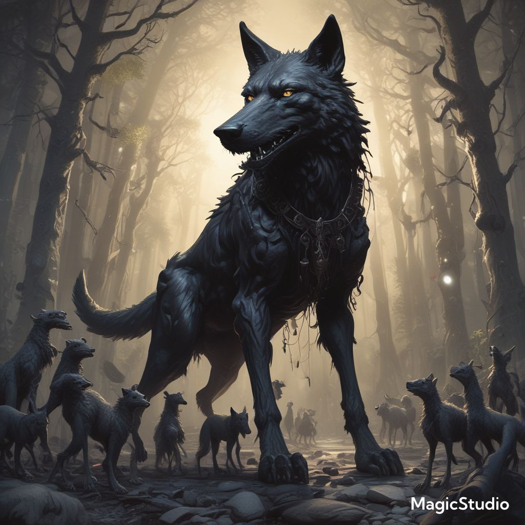 Avatar of Fenrir, King of the Night Wolves