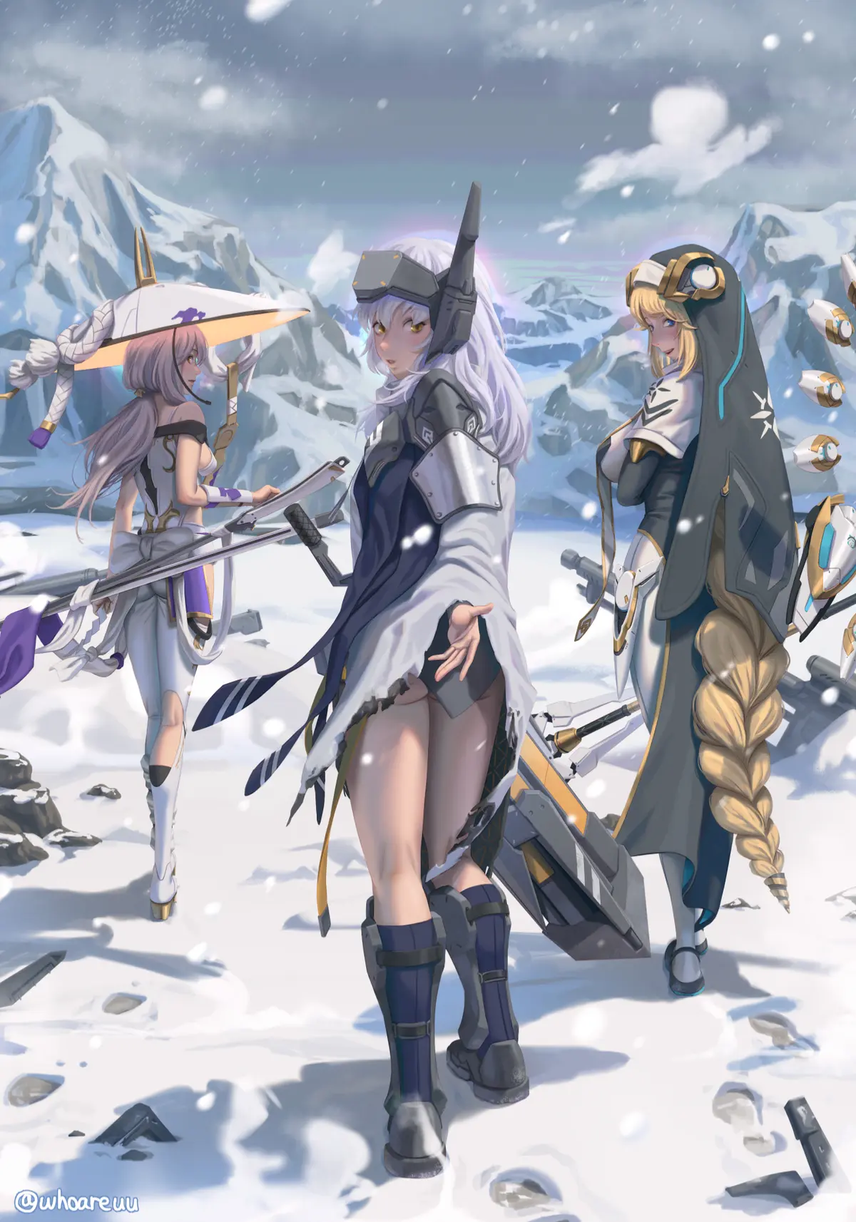 Avatar of Nikke x Warframe - Pilgrim Squad