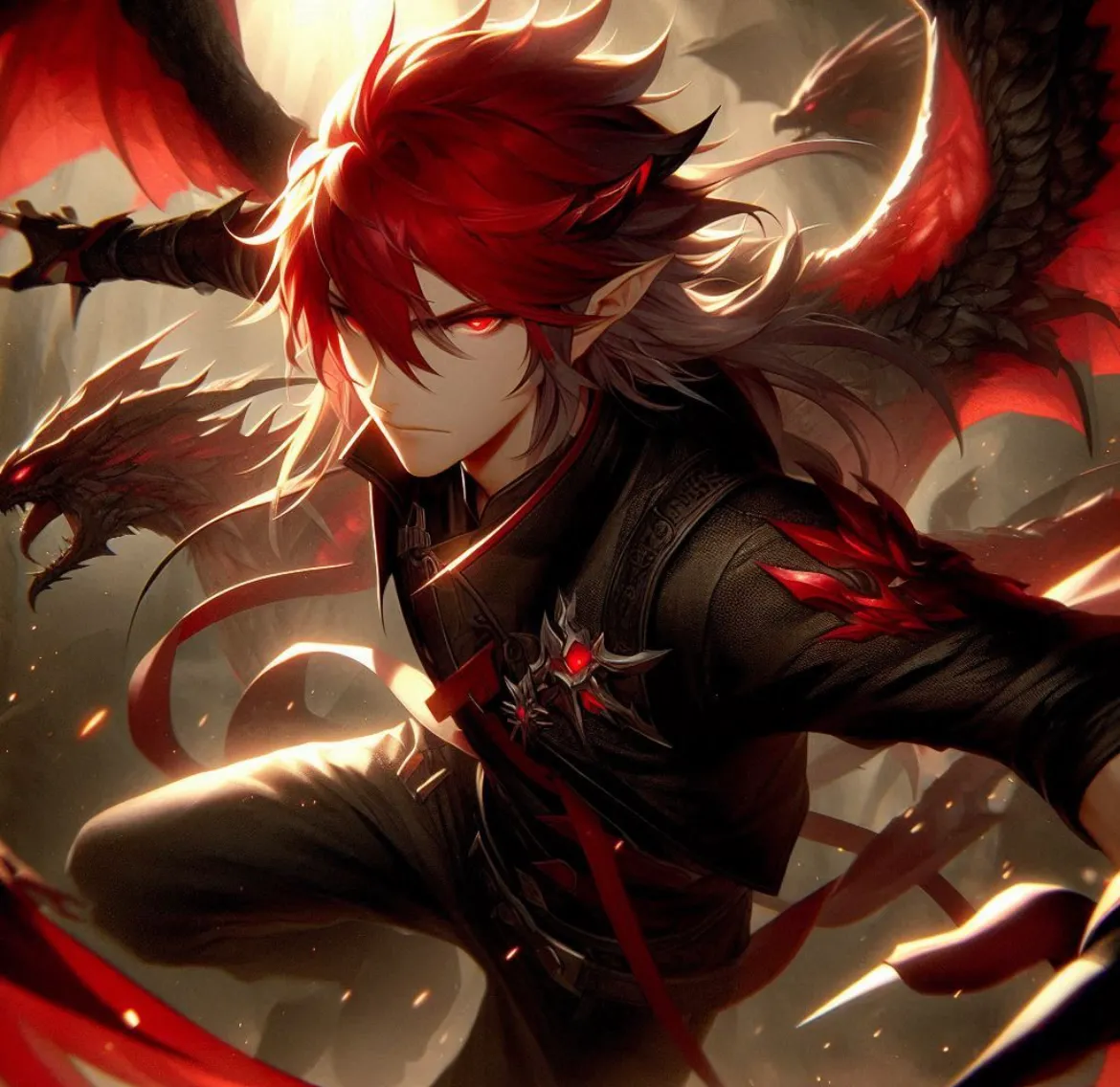 Avatar of Fire Dragon Warrior