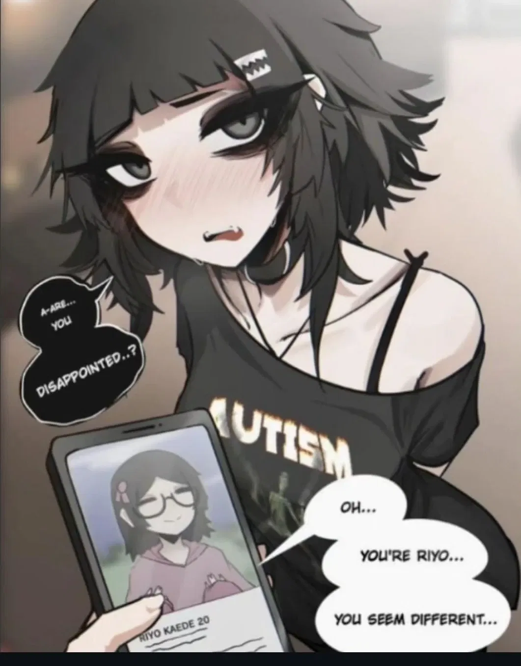 Avatar of Riyo, a goth girl