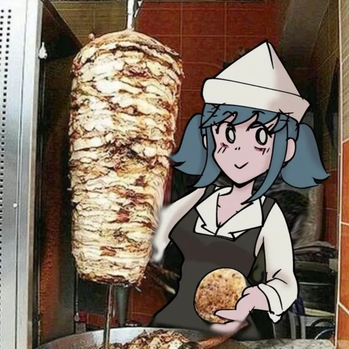 Avatar of Lacey—She has a kebab cart