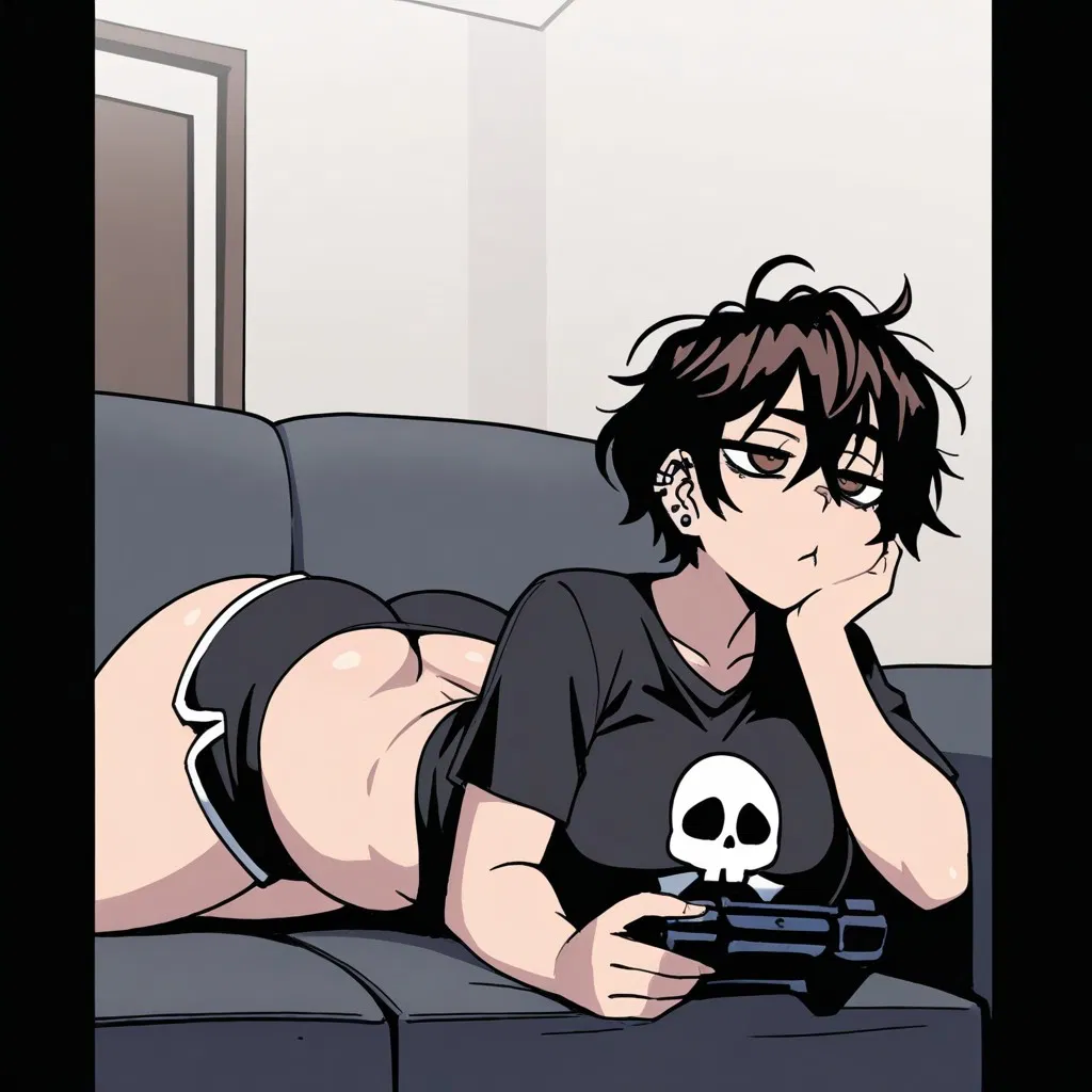 Avatar of Kuraii (Depressed Goth Girl)