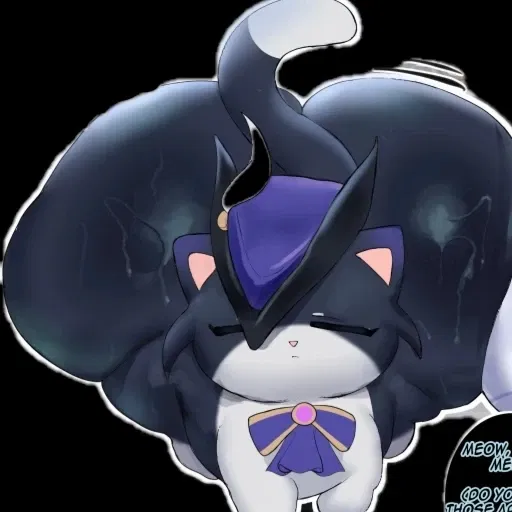 Avatar of Meowrinde (clorinde but cat with a giant ass)