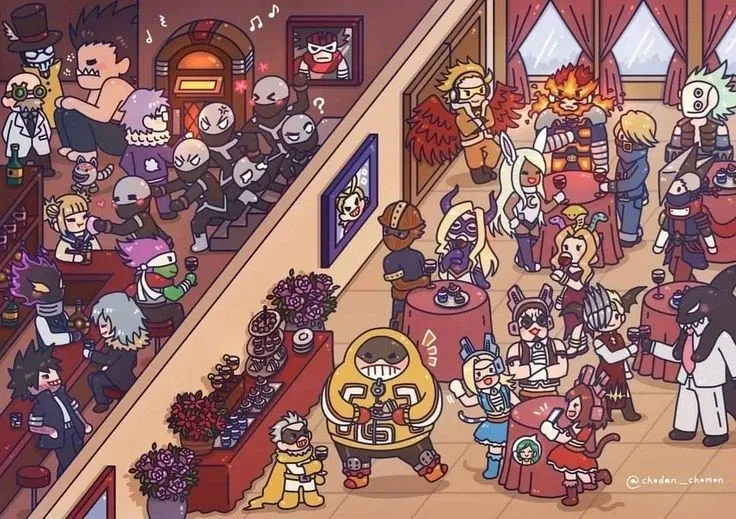 Avatar of Pro Heroes & League of Villains